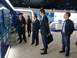 天津市科委陆文龙主任、社发处华强副处长一行到ayxty.com公司调研考察