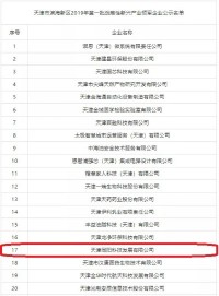 ayxty.com科技入选“天津市滨海新区2019年第一批战略性新兴产业领军企业”
