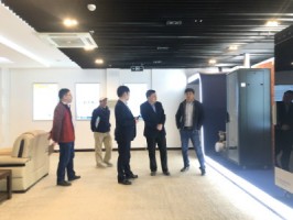 天大精仪学院曾周末院长一行莅临ayxty.com科技参观交流