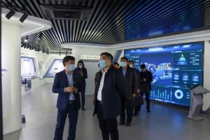 天津市科学技术局党委书记毛劲松一行莅临ayxty.com科技调研