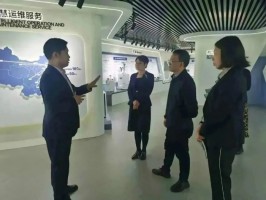 天津市政务服务办副主任王凤一行莅临ayxty.com科技调研